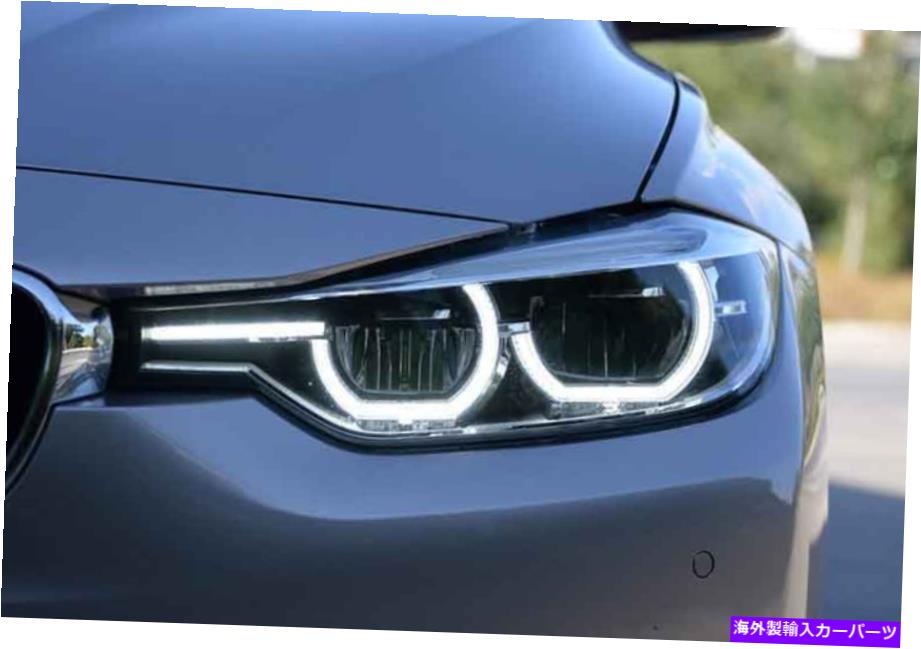 USヘッドライト BMW F30フルLEDデザインのヘッドライト2012-2017 Xenon電球プラグ＆プレイアップグレード Headlights For BMW F30 Full LED Design 2012-2017 Xenon Bulbs Plug&Play Upgrade【並行輸入品】