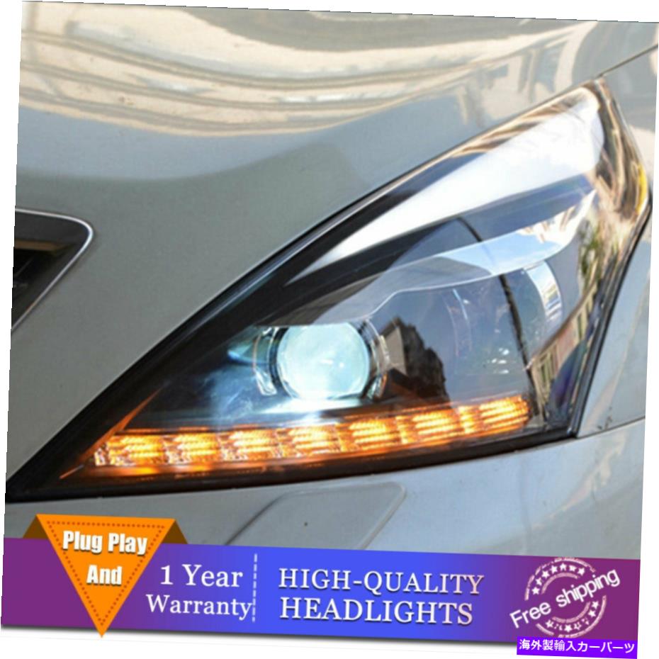 USヘッドライト 日産アルティマヘッドライト二重レンズビームプロジェクターHID LED DRL 2008-2012 For Nissan Altima Headlights Double Lens Beam Projector HID LED DRL 2008-2012【並行輸入品】｜Us Custom Parts Shop USDM