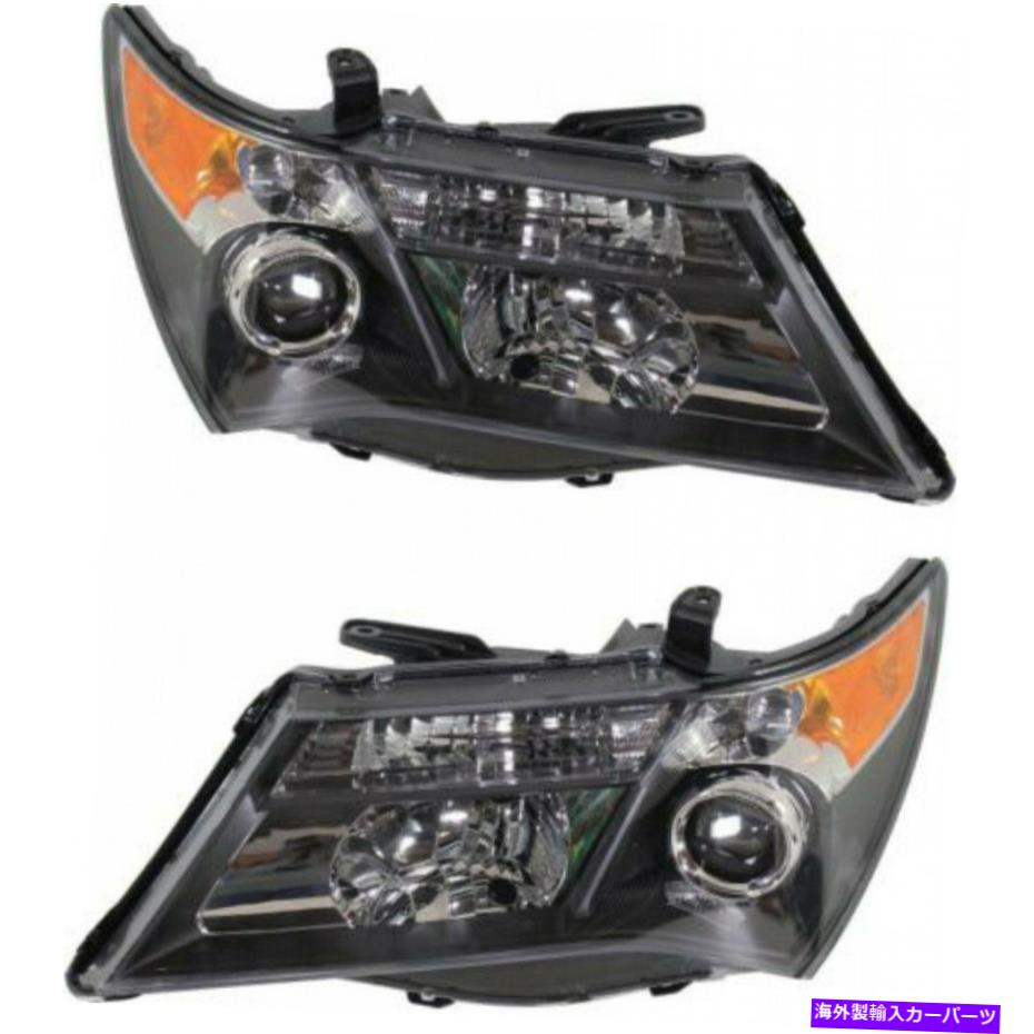 USヘッドライト Acura MDXヘッドライトアセンブリユニット2007-2009ペアAC2518111 + AC2519111 For Acura MDX Headlight Assembly Unit 2007-2009 Pair AC2518111 + AC2519111【並行輸入品】