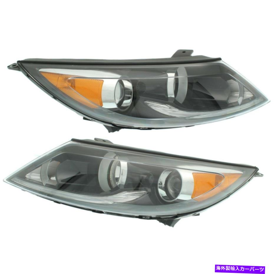 USヘッドライト 921013W710,921023W710新しいドライバー&旅客サイドLH RH for Kia Sportage 13-16 921013W710, 921023W710 New Driver & Passenger Side LH RH for Kia Sportage 13-16【並行輸入品】|Us Custom Parts Shop USDM