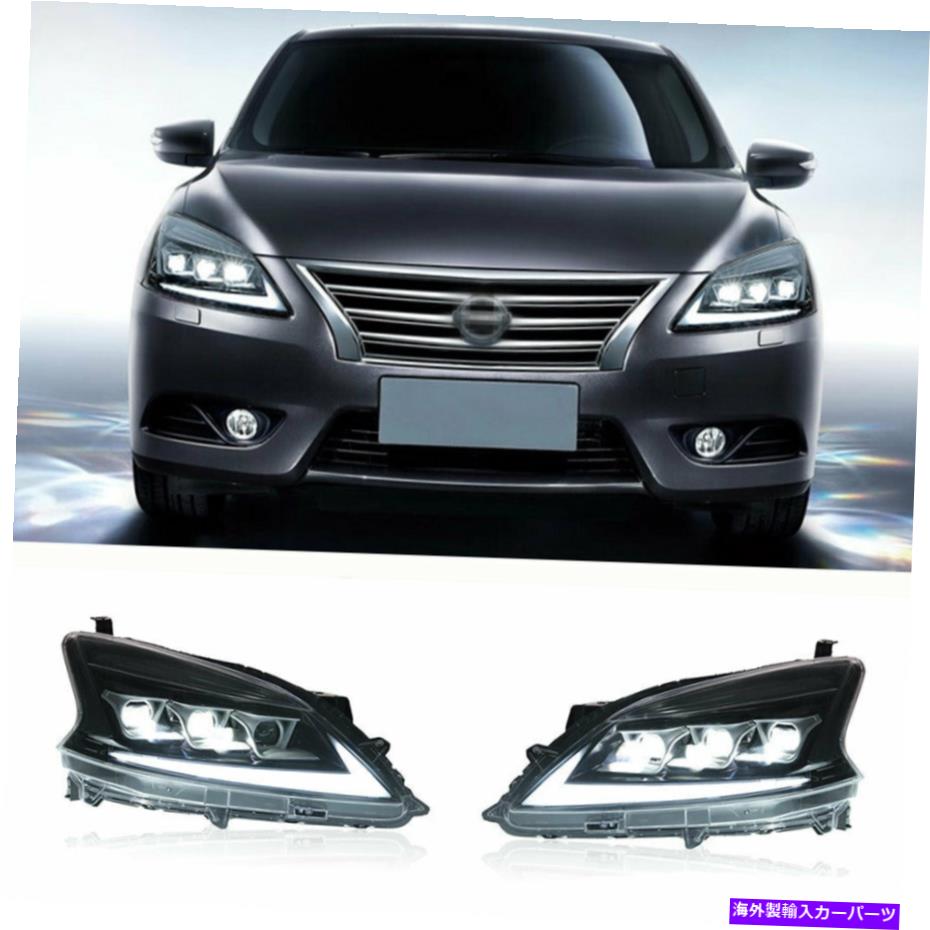 USヘッドライト Nissan Sentra 2013-2015 LEDヘッドライトプロジェクターLED DRLがOEMヘッドライトを置き換えました For Nissan Sentra 2013-2015 LED Headlight Projector LED DRL Replace OEM Headligh【並行輸入品】｜Us Custom Parts Shop USDM