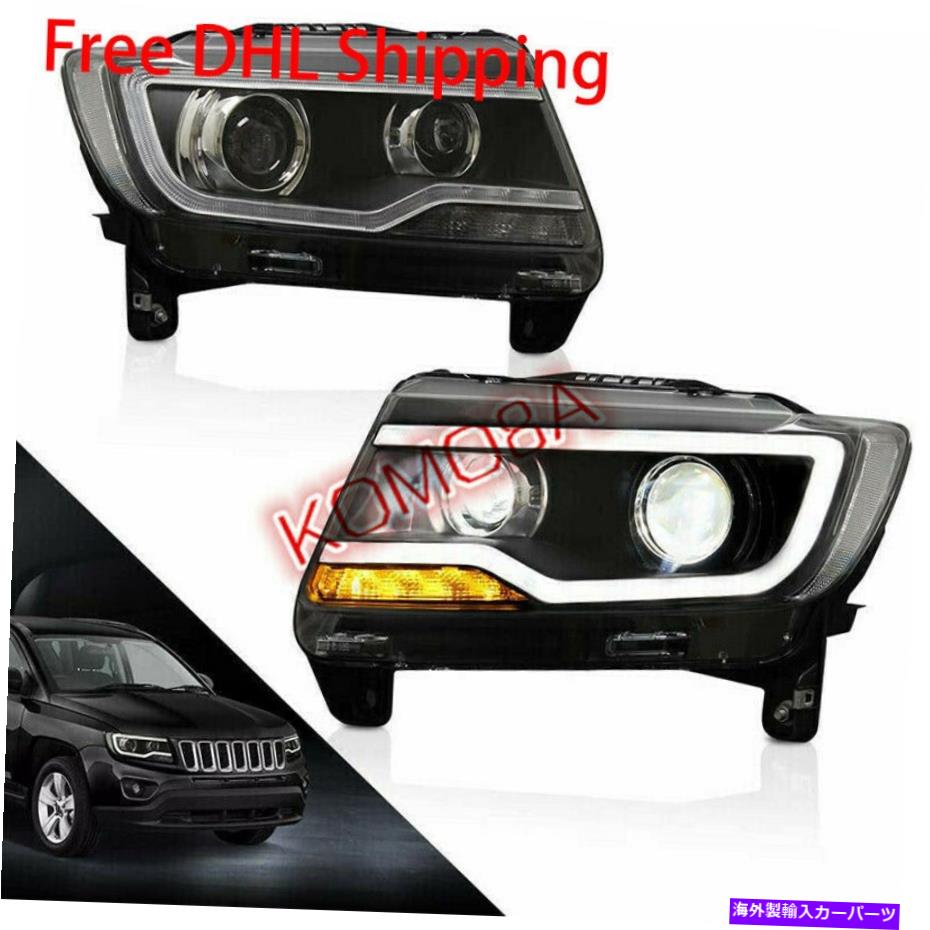 USヘッドライト Jeep Grand Cherokee 11-13のためのバイキセノンプロジェクターを持つHIDヘッドライトランプ HID Headlights Lamps With Bi-xenon Projector For Jeep Grand Cherokee 11-13【並行輸入品】|Us Custom Parts Shop USDM