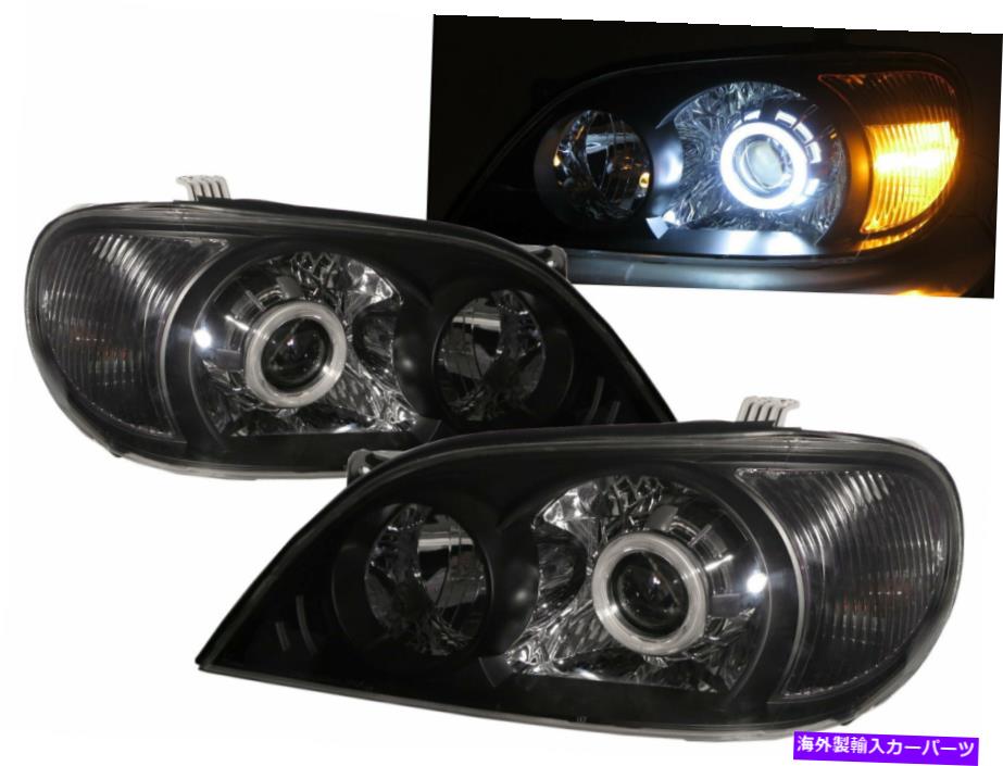 USヘッドライト カーニバルKV-II MK1 01-06 Facelift 4D CCFLプロジェクターヘッドライトブラックKIA LHD Carnival KV-II MK1 01-06 FACELIFT 4D CCFL Projector Headlight Black for KIA LHD【並行輸入品】