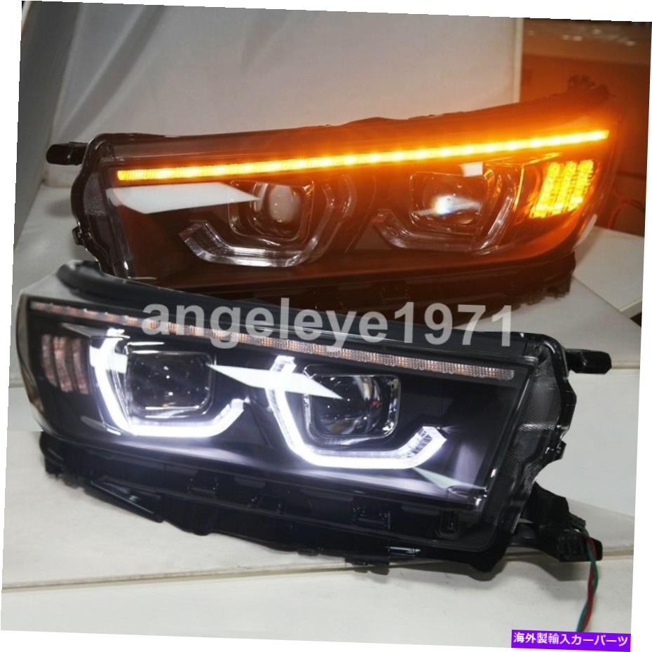 USヘッドライト 2018年のフロントランプKluger Highlander LEDヘッドライトLED旋盤 Front lamps For 2018 year Kluger Highlander LED Headlights LED turning flowing【並行輸入品】