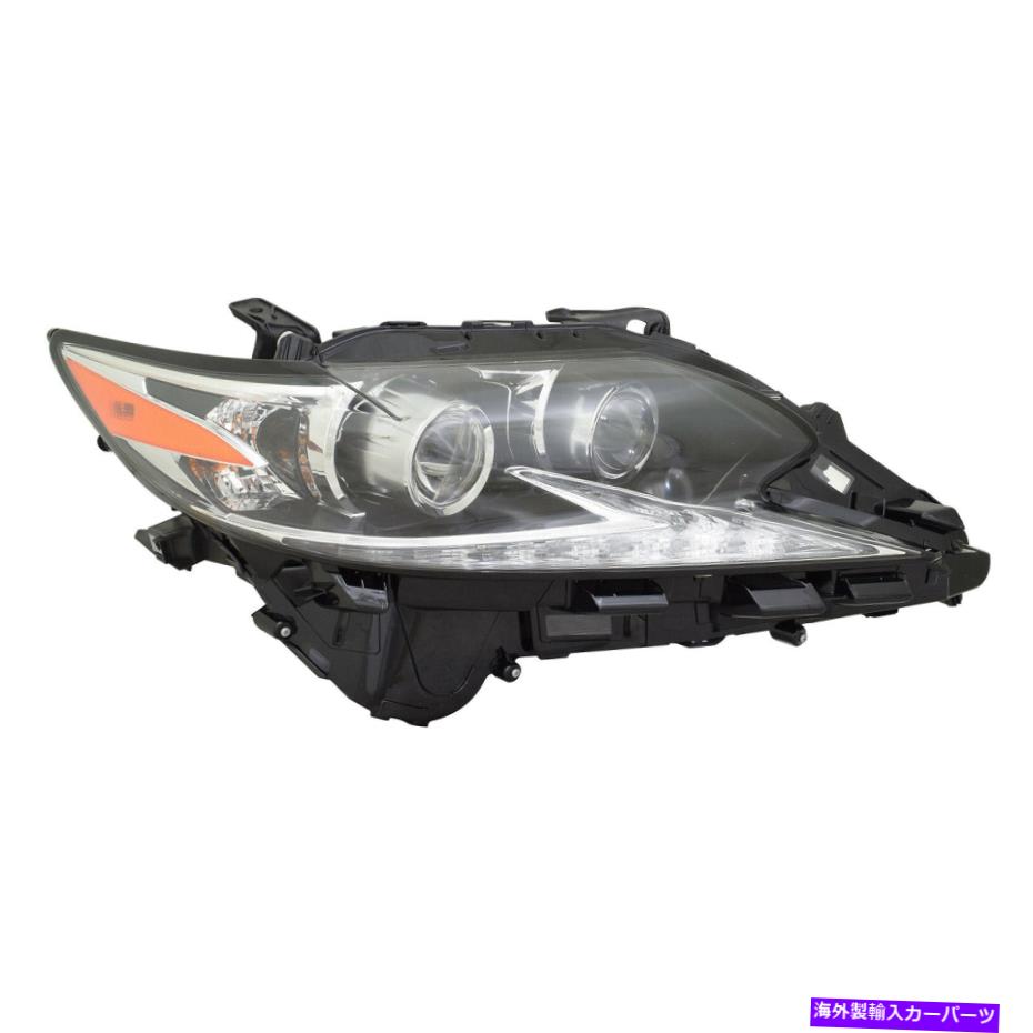 USヘッドライト 2016-2017 Lexus ES300H ES350 W / O適応のための助手席側LEDヘッドライト Passenger Side LED Headlight For 2016-2017 Lexus ES300H ES350 w/o Adaptive【並行輸入品】