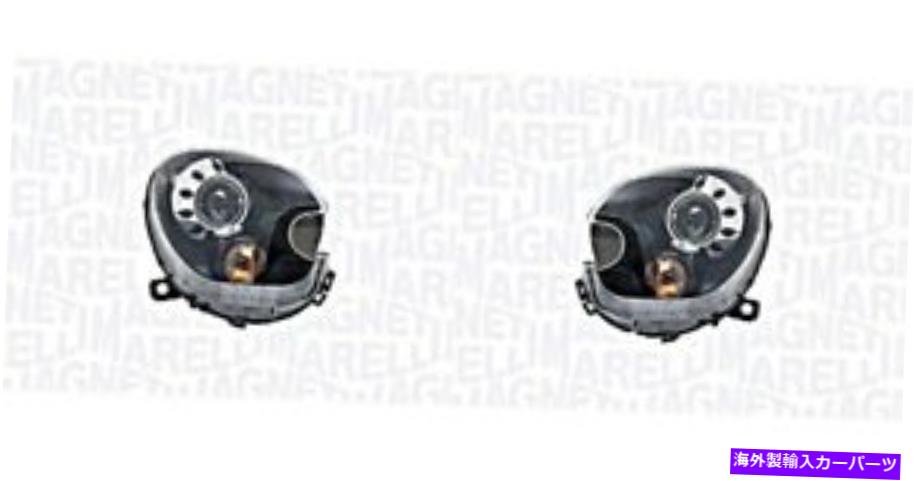 USヘッドライト Bi-XenonヘッドライトフロントランプセットブラックLE + RIフィットミニカントリーマン10-14 Bi-Xenon Headlight Front Lamp Set Black Le+Ri Fits MINI Countryman Paceman 10-14【並行輸入品】