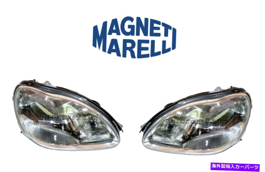 USヘッドライト 新着！メルセデスのセットの左右のキセノンヘッドライトMarelli LUS4462 LUS4461 New! Mercedes Set of Left and Right Xenon Headlights Marelli LUS4462 LUS4461【並行輸入品】