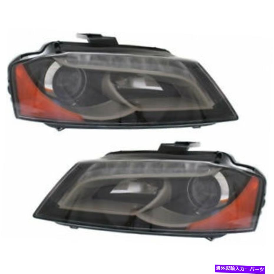 USヘッドライト Audi A3ヘッドライトアセンブリ2009-2013ペアLHとRH W / Oバラスト Fits Audi A3 Headlight Assembly 2009-2013 Pair LH and RH w/o Bulbs and Ballast【並行輸入品】