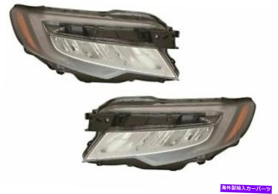 USヘッドライト 2019年2020 HDパイロット(マルチLED)ヘッドライト右&左ペアセット Fits For 2019 2020 HD Pilot (MULTI-LED) Headlight Right & Left Pair Set【並行輸入品】|Us Custom Parts Shop USDM