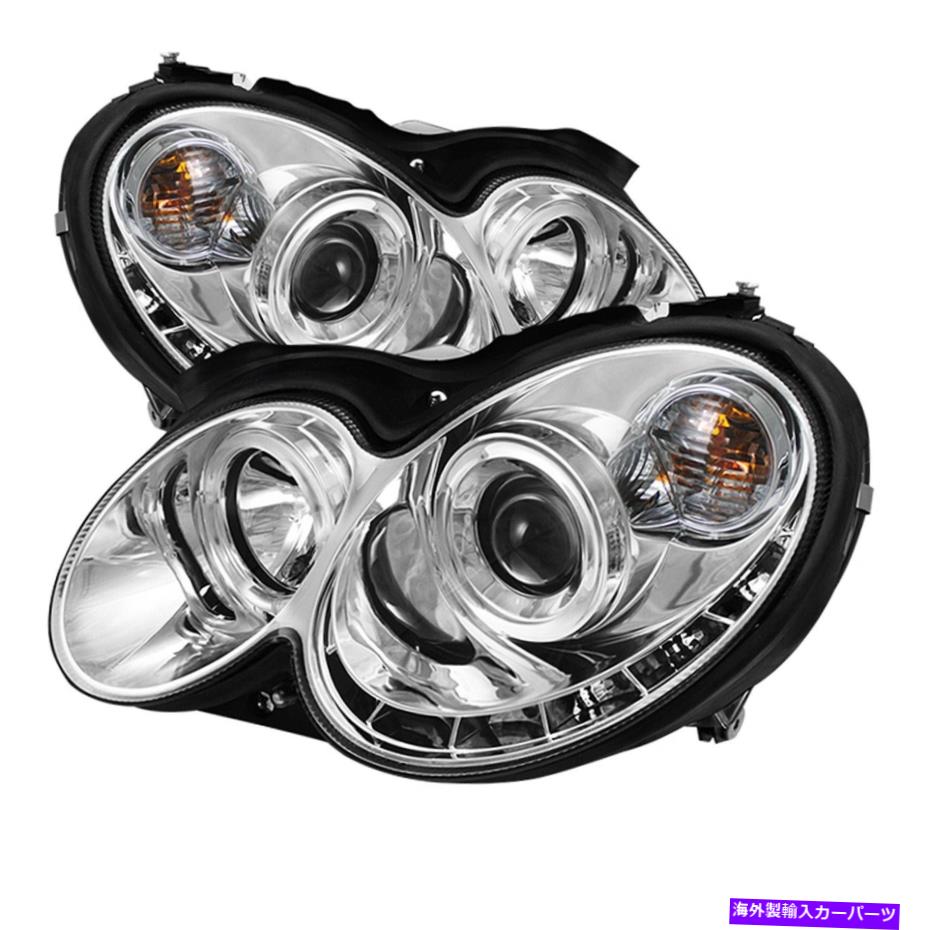 USヘッドライト Spyder Auto 5038029 Halo DRL LEDプロジェクターのヘッドライト Spyder Auto 5038029 Halo DRL LED Projector Headlight【並行輸入品】