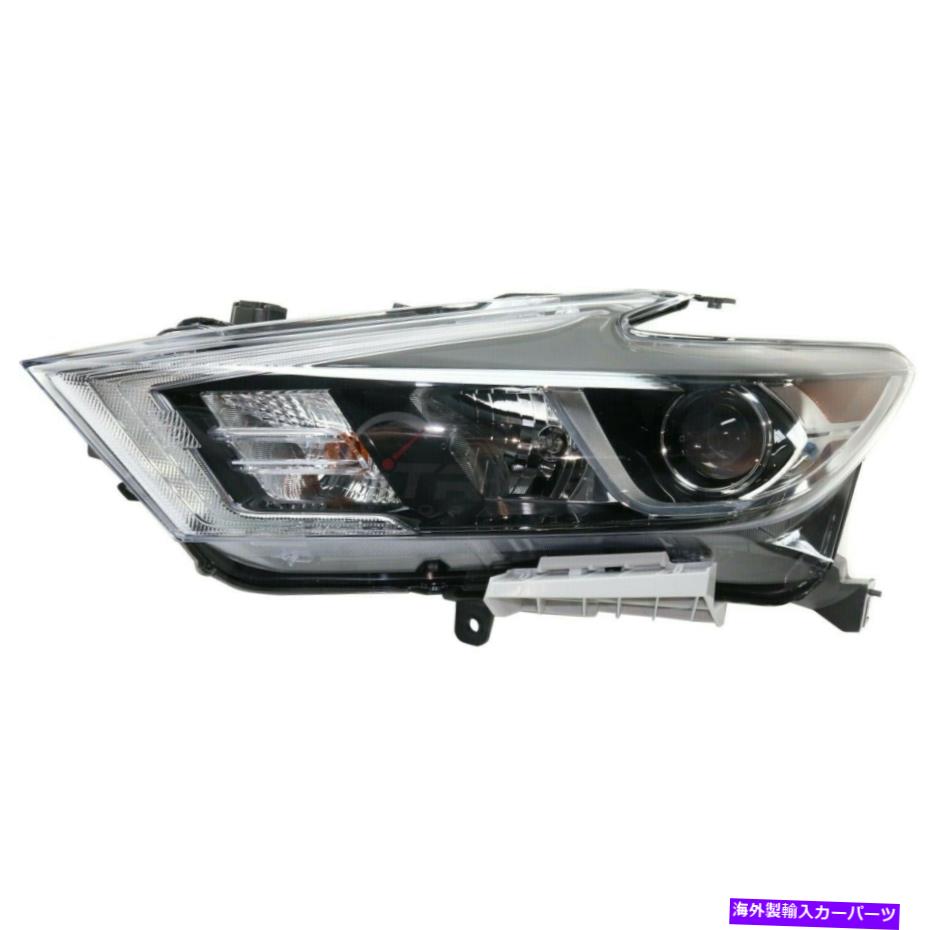 USヘッドライト 新しい左LEDヘッドランプアセンブリは日産最大2016-2018 NI2502240 NEW LEFT LED HEAD LAMP ASSEMBLY FITS NISSAN MAXIMA 2016-2018 NI2502240【並行輸入品】