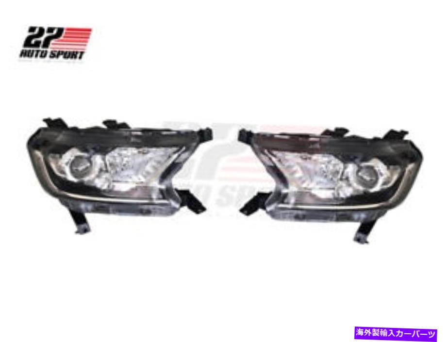 USヘッドライト モータープロジェクター付きのFord Ranger 2015-2018に右に右に曲がった GENUINE HEAD LAMP LEFT RIGHT FOR FORD RANGER 2015-2018 WITH MOTOR PROJECTOR【並行輸入品】