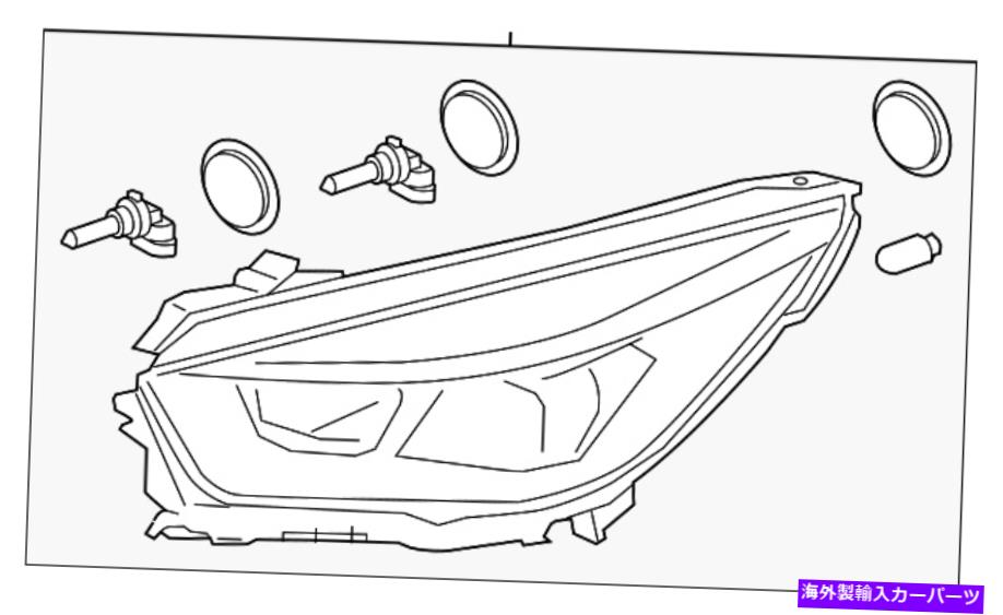 USヘッドライト 本物のフォードヘッドランプアセンブリLJ6Z-13008-B. Genuine Ford Headlamp Assembly LJ6Z-13008-B【並行輸入品】