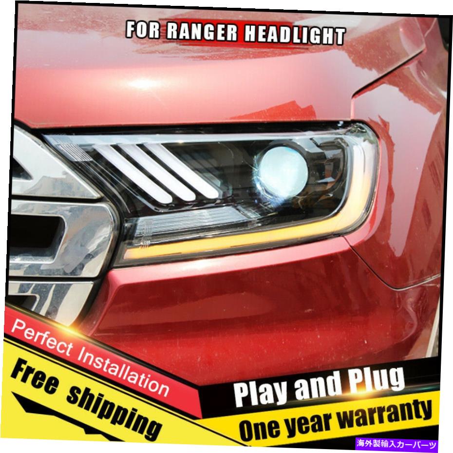 USヘッドライト Ford RangerヘッドライトアセンブリBi-XenonレンズダブルビームHIDキット2016-2019 For Ford Ranger Headlight assembly Bi-Xenon Lens Double Beam HID KIT 2016-2019【並行輸入品】｜Us Custom Parts Shop USDM 114,868円