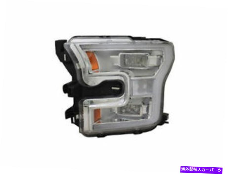 USヘッドライト 左 - ドライバ側ヘッドライトアセンブリ2NFF45 Ford F150 2015 2016 2017 Left - Driver Side Headlight Assembly 2NFF45 for Ford F150 2015 2016 2017【並行輸入品】