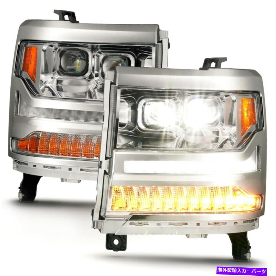 USヘッドライト 111421 Anzo Headlight Lampのドライバー&旅客辺Chevy LH Rh Chevrolet 111421 Anzo Headlight Lamp Driver & Passenger Side New for Chevy LH RH Chevrolet【並行輸入品】