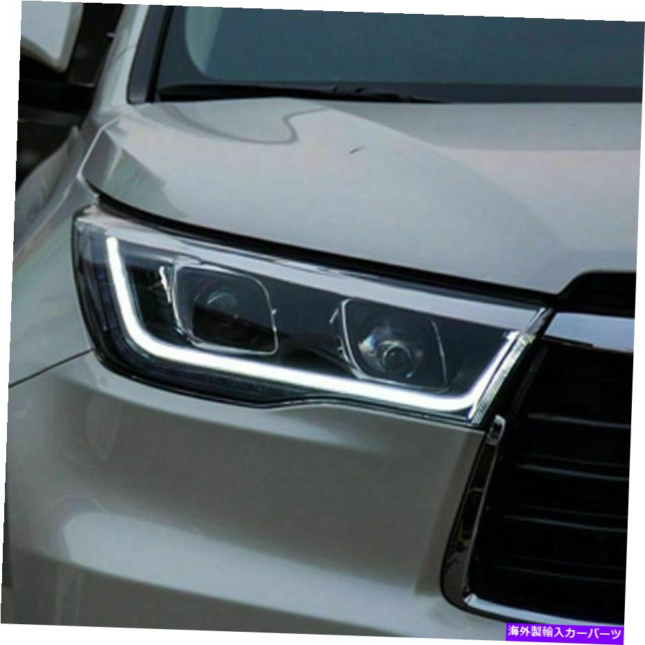 USヘッドライト LEDイーグルアイDRLS HID Bi-XenonプロジェクターLENヘッドライトToyota Highlander 15 LED Eagle Eye DRLs HID Bi-Xenon Projector Len Headlight For Toyota Highlander 15【並行輸入品】 113,423円