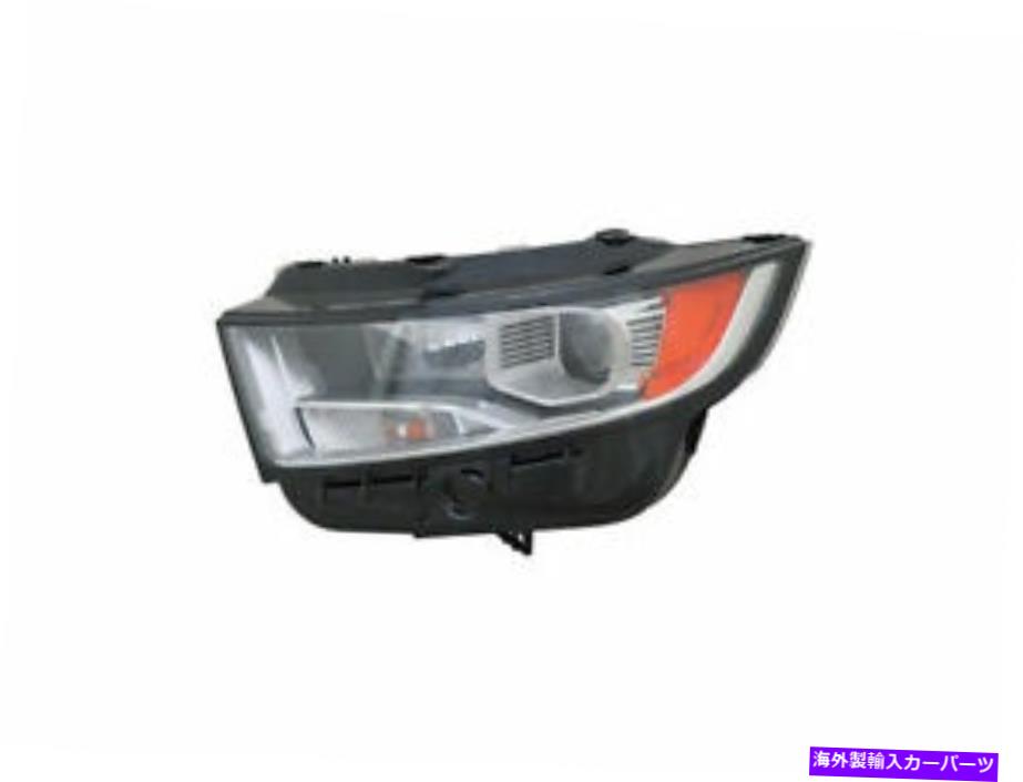 USヘッドライト 左 - ドライバ側ヘッドライトアセンブリ2015-2018 Ford Edge 2016 2017 B314PM Left - Driver Side Headlight Assembly For 2015-2018 Ford Edge 2016 2017 B314PM【並行輸入品】