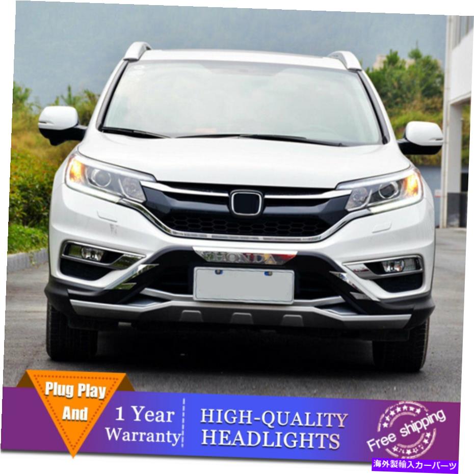 USヘッドライト ホンダCR-Vヘッドライトに適した新しいスタイルのアップグレードProjector HID LED DRL 2015 2016 Upgrade New Styles Fit For Honda CR-V Headlights Projector HID LED DRL 2015 2016【並行輸入品】｜Us Custom Parts Shop USDM
