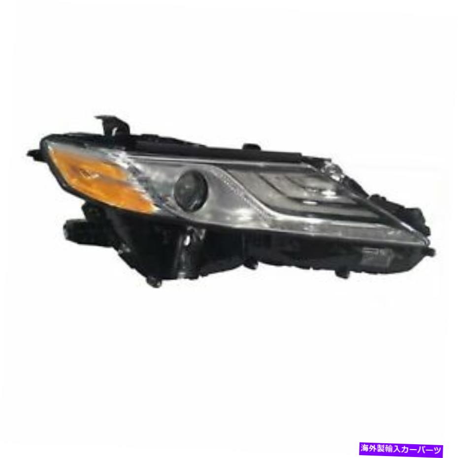 USヘッドライト Ty Camry XLE 2019 2020 Headlight W / O適応右乗客のためのフィット FIT FOR TY CAMRY XLE 2019 2020 HEADLIGHT W/O ADAPTIVE RIGHT PASSENGER【並行輸入品】