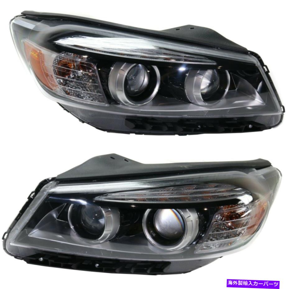 USヘッドライト 92101C6010、92102C6010 Capa Driver＆Passenter Side LH RH for Kia Sorento 16-18 92101C6010, 92102C6010 CAPA Driver & Passenger Side LH RH for Kia Sorento 16-18【並行輸入品】