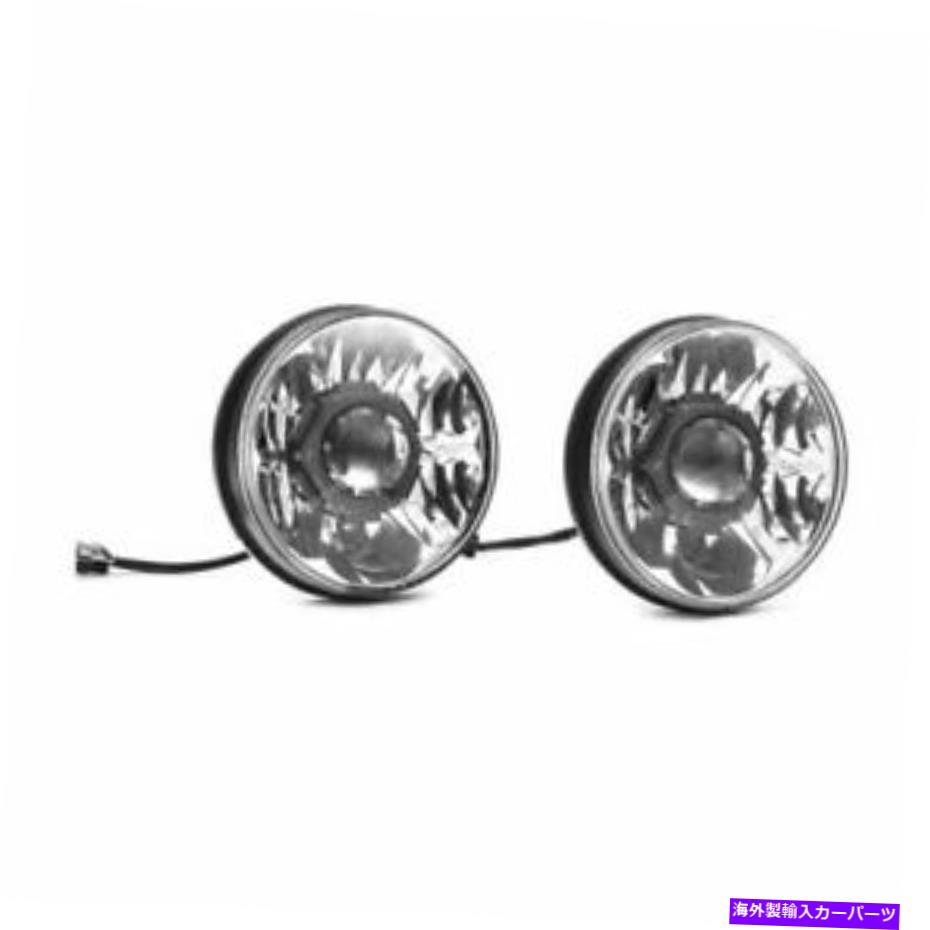 USヘッドライト KCヒイリス42341 7 "重力LED Pro 2-Headlights 07-18 JEEP JK KC Hilites 42341 7" Gravity LED Pro 2-Headlights Driving Beam For 07-18 Jeep JK【並行輸入品】|Us Custom Parts Shop USDM