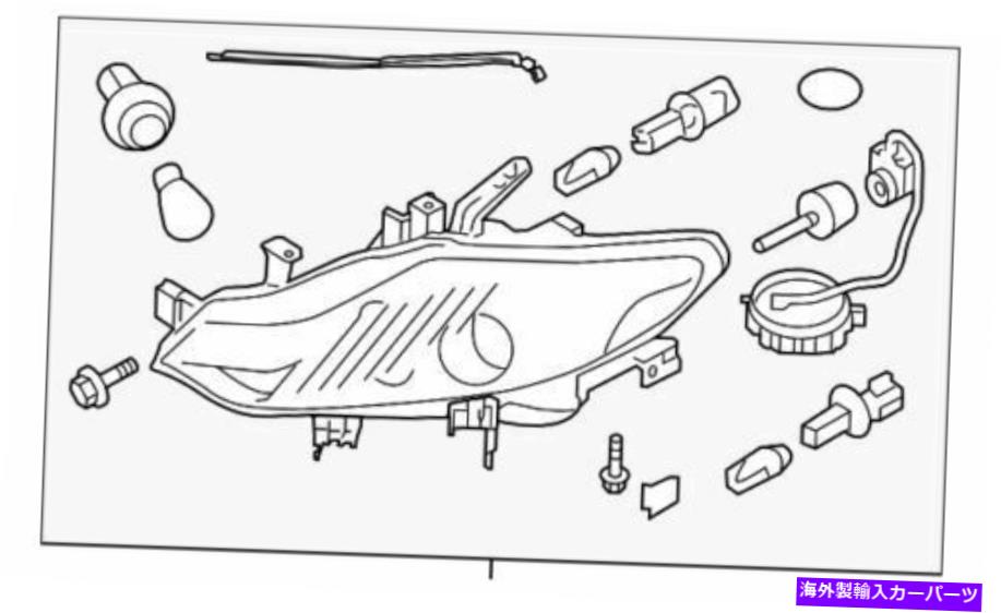 USヘッドライト 本物の日産2009-2010ムラノヘッドランプアセンブリ26010-1aa5e Genuine Nissan 2009-2010 Murano Headlamp Assembly 26010-1AA5E【並行輸入品】|Us Custom Parts Shop USDM