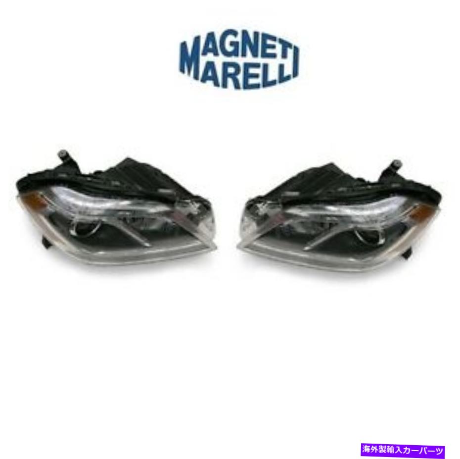 USヘッドライト メルセデスX166 GLターボペアセット2ハロゲンヘッドライトアセンブリマジー For Mercedes X166 GL Turbo Pair Set of 2 Halogen Headlights Assemblies Magneti【並行輸入品】|Us Custom Parts Shop USDM