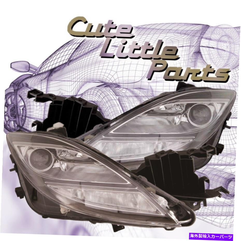 USヘッドライト ドライバー+旅客HID /キセノンヘッドライトユニットペアフィット2009 2010マツダ6 For Driver+Passenger Hid/Xenon Headlight Unit Pair Fit 2009 2010 Mazda 6【並行輸入品】