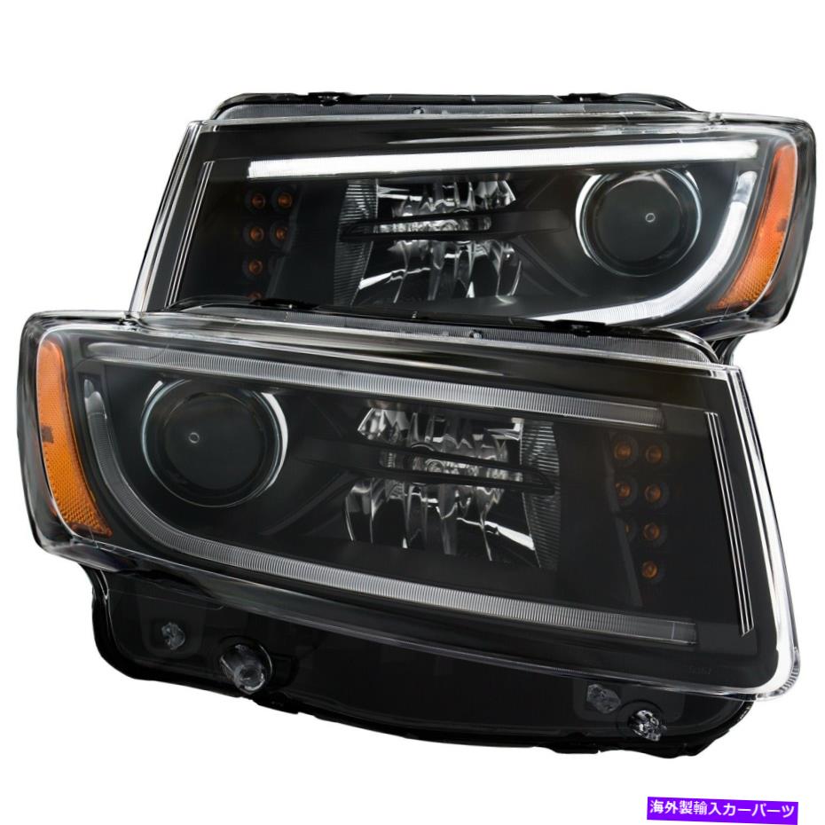 USヘッドライト Anzo USA 111329プロジェクターヘッドライトセットフィット14-15グランドチェロキー Anzo USA 111329 Projector Headlight Set Fits 14-15 Grand Cherokee【並行輸入品】