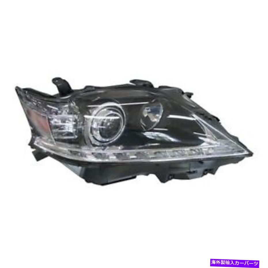USヘッドライト Lexus RX350 RX450HカナダのためのHIDヘッドライトレンズhids HID Headlight Lens Housing Right For Lexus RX350 RX450h Canada Built【並行輸入品】