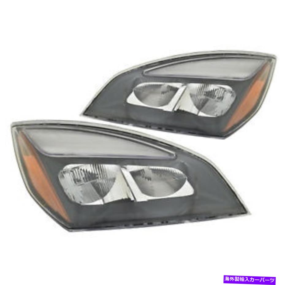 USヘッドライト 2018-2021 FreightLiner CascadiaのヘッドライトフルLED左右のセット Headlight Full LED Left And Right Set For 2018-2021 Freightliner Cascadia【並行輸入品】