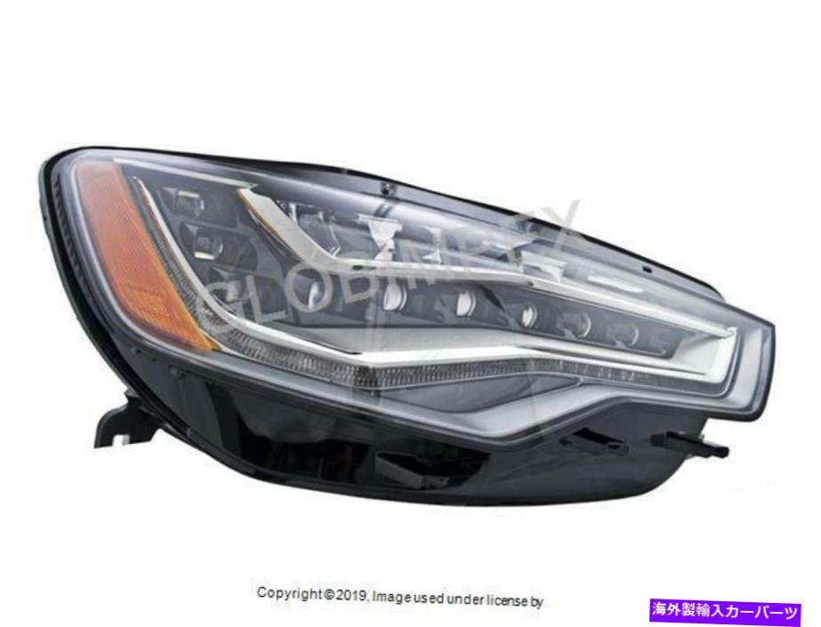 USヘッドライト Audi A6 Quattro（2012-2013）ヘッドライトアセンブリ（LED）右/パスサイドHELA OEM AUDI A6 QUATTRO (2012-2013) Headlight Assembly (LED) RIGHT / PASS SIDE HELLA OEM【並行輸入品】｜Us Custom Parts Shop USDM