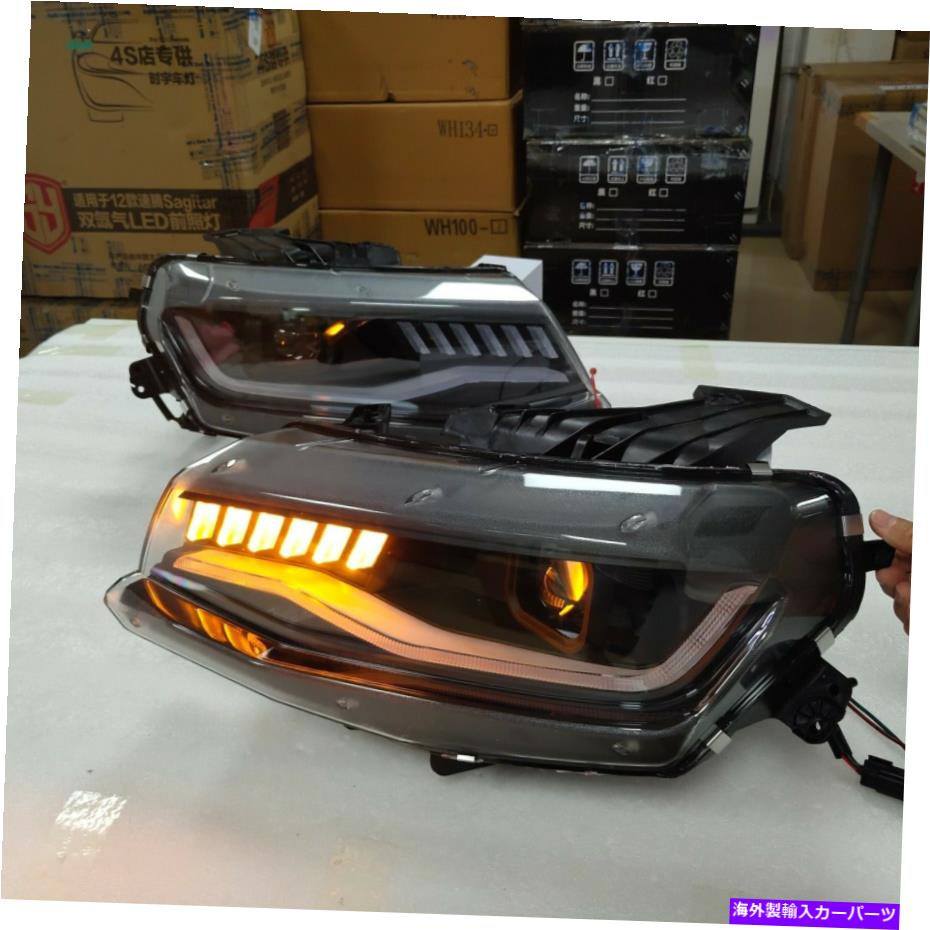 USヘッドライト Chevrolet Camaro LEDヘッドライト2016-2019年オリジナルの車のHIDバージョンSn For Chevrolet Camaro LED Head Lights 2016-2019 year Original car HID version SN【並行輸入品】|Us Custom Parts Shop USDM