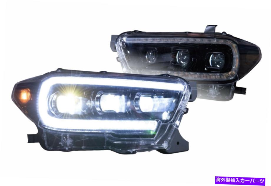 USヘッドライト 森本XB LEDプラグ＆プレイヘッドライトアセンブリトヨタタコマ Morimoto XB LED Plug & Play Headlight Assemblies For 2016-2019 Toyota Tacoma【並行輸入品】｜Us Custom Parts Shop USDM