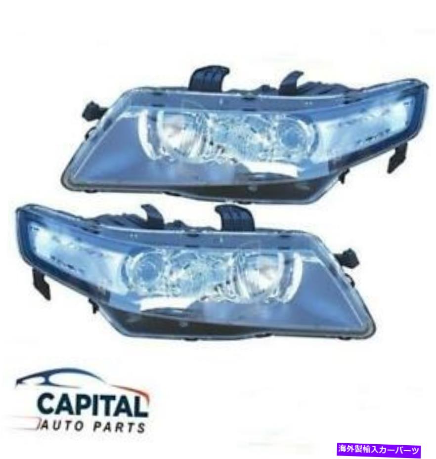 USヘッドライト ヘッドライトの本物のペアHonda Accound Euro CL 2005 2008(高級タイプ) GENUINE Pair of Headlights suits Honda Accord Euro CL 2005-2008 (LUXURY TYPE)【並行輸入品】|Us Custom Parts Shop USDM