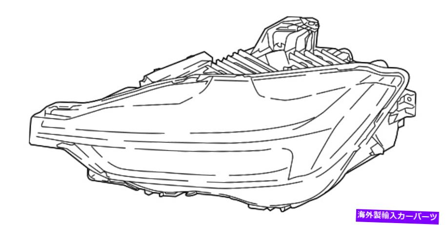 USヘッドライト 純正ボルボヘッドランプアセンブリ31689322 Genuine Volvo Headlamp Assembly 31689322【並行輸入品】