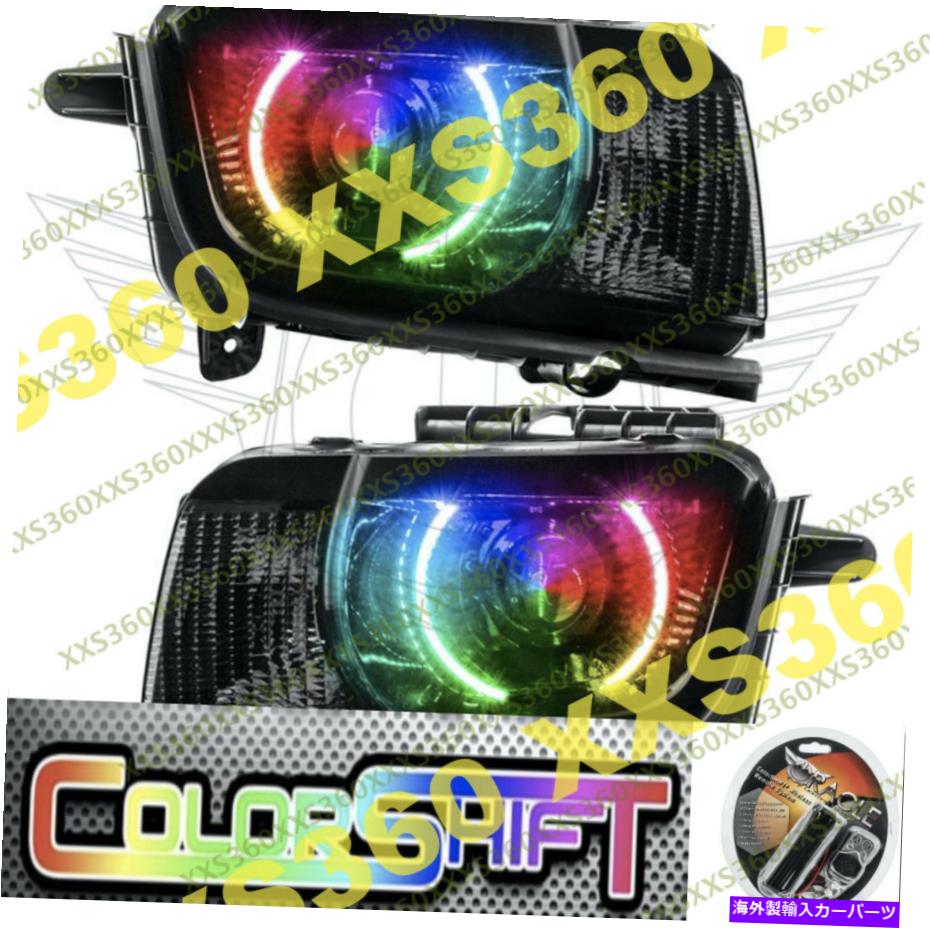 USヘッドライト Chevy Camaro RS 10-13 ColorShift 1.0＆HIDプロジェクター用Oracle Haloヘッドライト ORACLE Halo HEADLIGHTS for Chevy Camaro RS 10-13 COLORSHIFT 1.0 & HID Projector【並行輸入品】｜Us Custom Parts Shop USDM