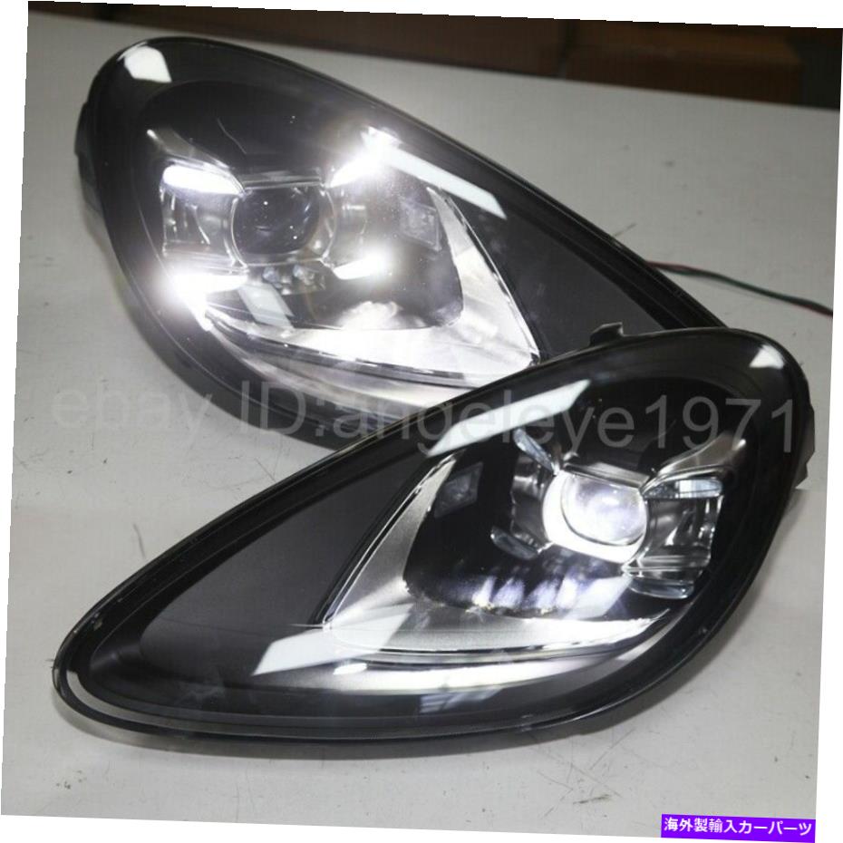 USヘッドライト 2011-2014年のLEDフロントランプはポルシェカイエンネルLEDヘッドライトブラックハウジング 2011-2014 year LED front lamps For Porsche Cayenne LED headlights black housing【並行輸入品】|Us Custom Parts Shop USDM