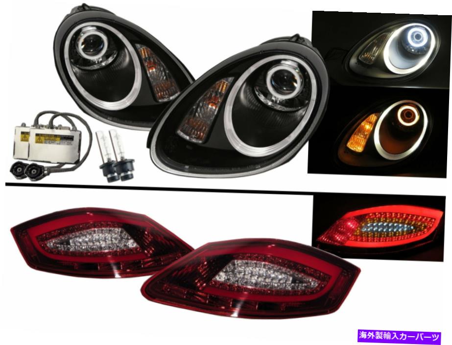 USヘッドライト Cayman 987 05-08 HIDヘッドライトアセンブリ+ LEDテールライトV2 Porsche LHD Cayman 987 05-08 HID Headlights Assembly + LED Tail Lights V2 for PORSCHE LHD【並行輸入品】|Us Custom Parts Shop USDM