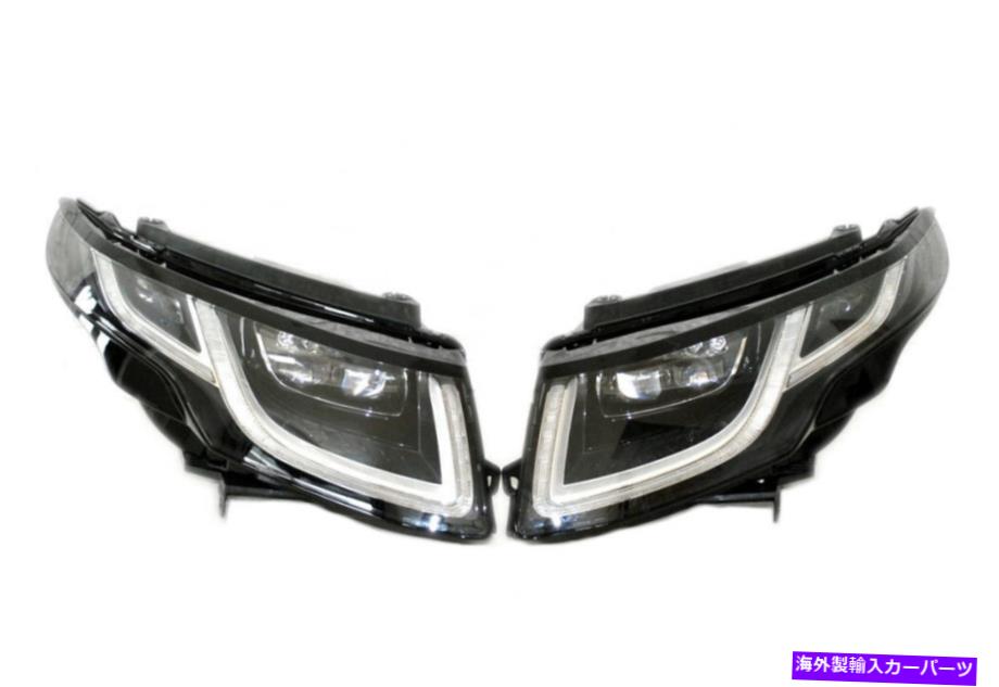 USヘッドライト 2倍の新しいオリジナルフルLEDヘッドライトローバーエボクフェークフェリフト2015-2016 2x New Original Full LED Headlights Rover Evoque Facelift 2015-2016【並行輸入品】|Us Custom Parts Shop USDM
