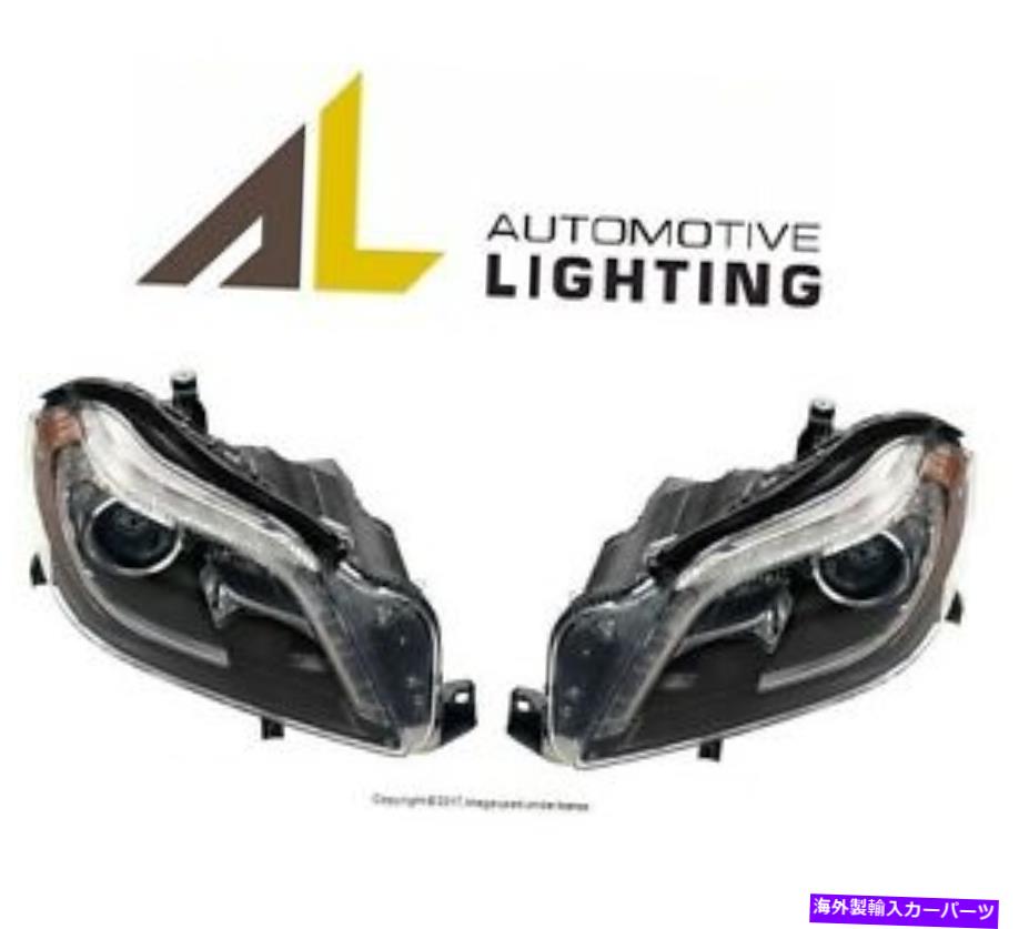USヘッドライト メルセデスW166ペアの左右の2つのセットのセットAL For Mercedes W166 Pair Set of Left & Right Bi Xenon Headlights AL【並行輸入品】