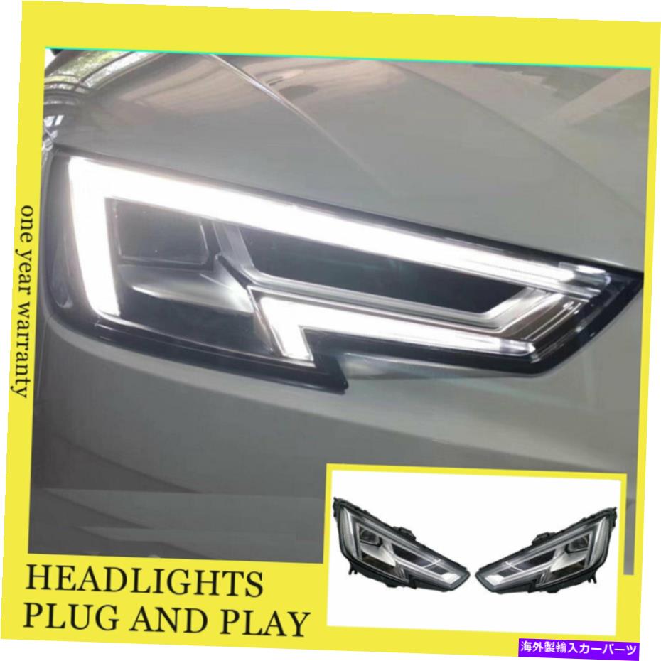 USヘッドライト Audi A4ヘッドライト用ダブルキセノンビームHIDプロジェクターLED DRL 2016 For Audi A4 Headlights Double Xenon Beam HID Projector LED DRL 2016【並行輸入品】｜Us Custom Parts Shop USDM