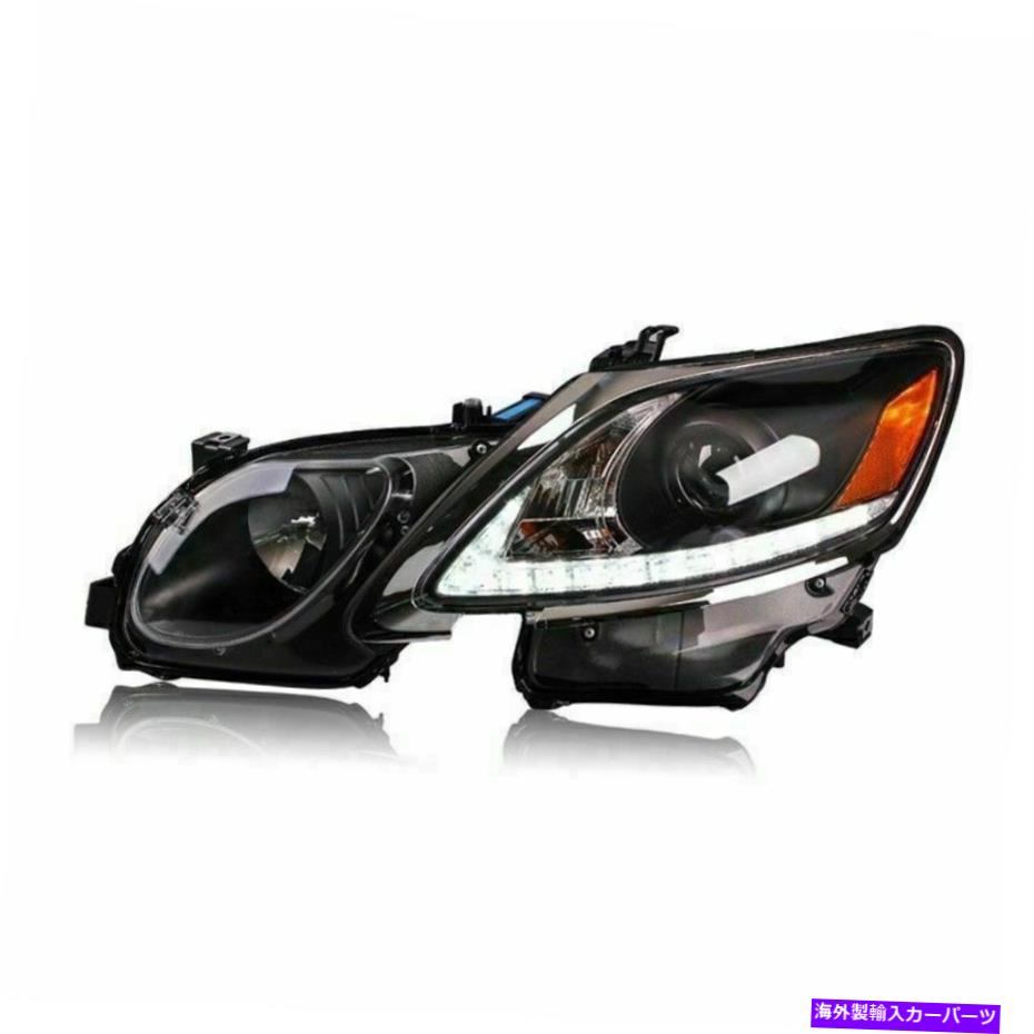 USヘッドライト LEDイーグルの目のDRLS HID Bi-XenonプロジェクターLENヘッドライトGS350 06-12 LED Eagle Eye DRLs HID Bi-Xenon Projector Len Headlight For Lexus GS350 06-12【並行輸入品】｜Us Custom Parts Shop USDM