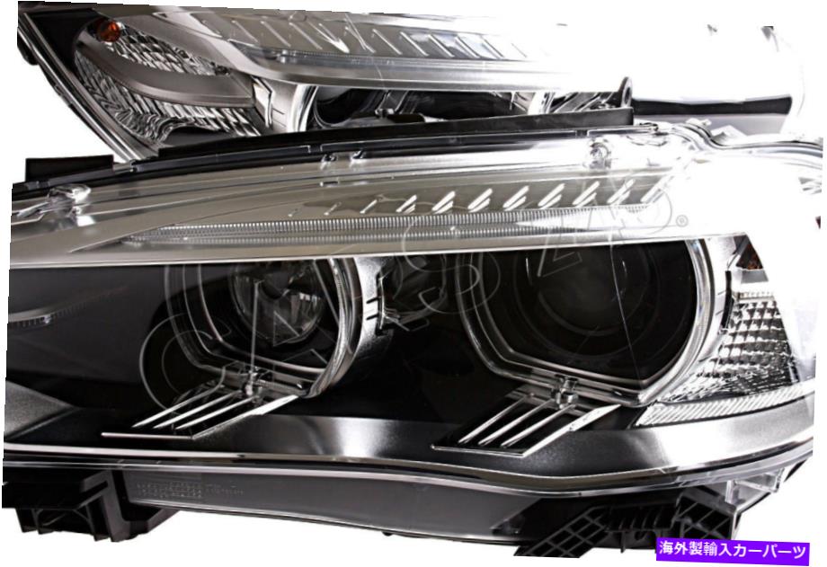USヘッドライト BIキセノンD1 H7 LEDヘッドライトフロントランプ対フィットBMW X5 F15 F85 F16 F86 2013- Bi Xenon D1 H7 LED Headlights Front Lamps PAIR Fits BMW X5 F15 F85 F16 F86 2013-【並行輸入品】|Us Custom Parts Shop USDM