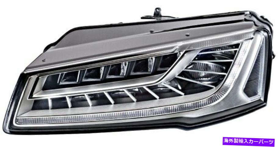 USヘッドライト HELLAマトリックスLEDヘッドライトDRLベンドライト右フィットAUDI A8 D4 S8 2013- HELLA Matrix LED Headlight DRL Bend Light Right Fits AUDI A8 D4 S8 2013-【並行輸入品】