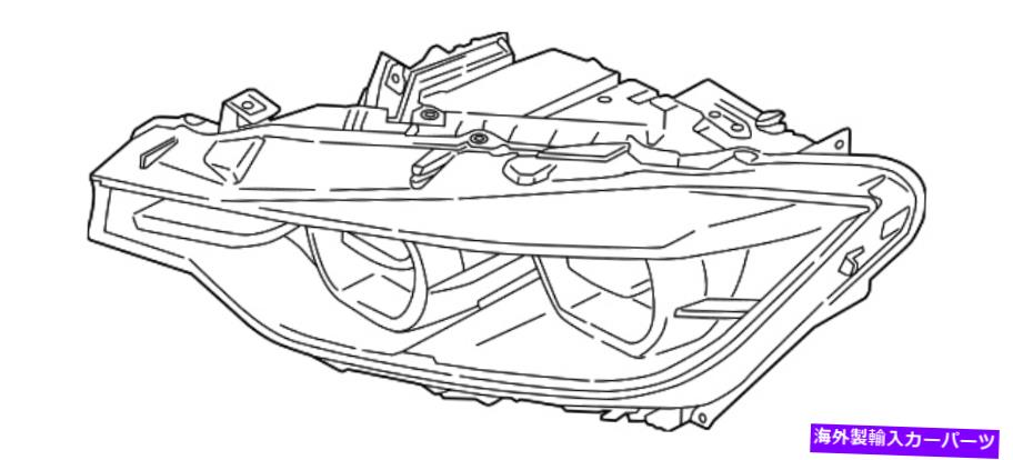 USヘッドライト 本物のBMWコンポジットヘッドランプ63-11-7-419-630 Genuine BMW Composite Headlamp 63-11-7-419-630【並行輸入品】