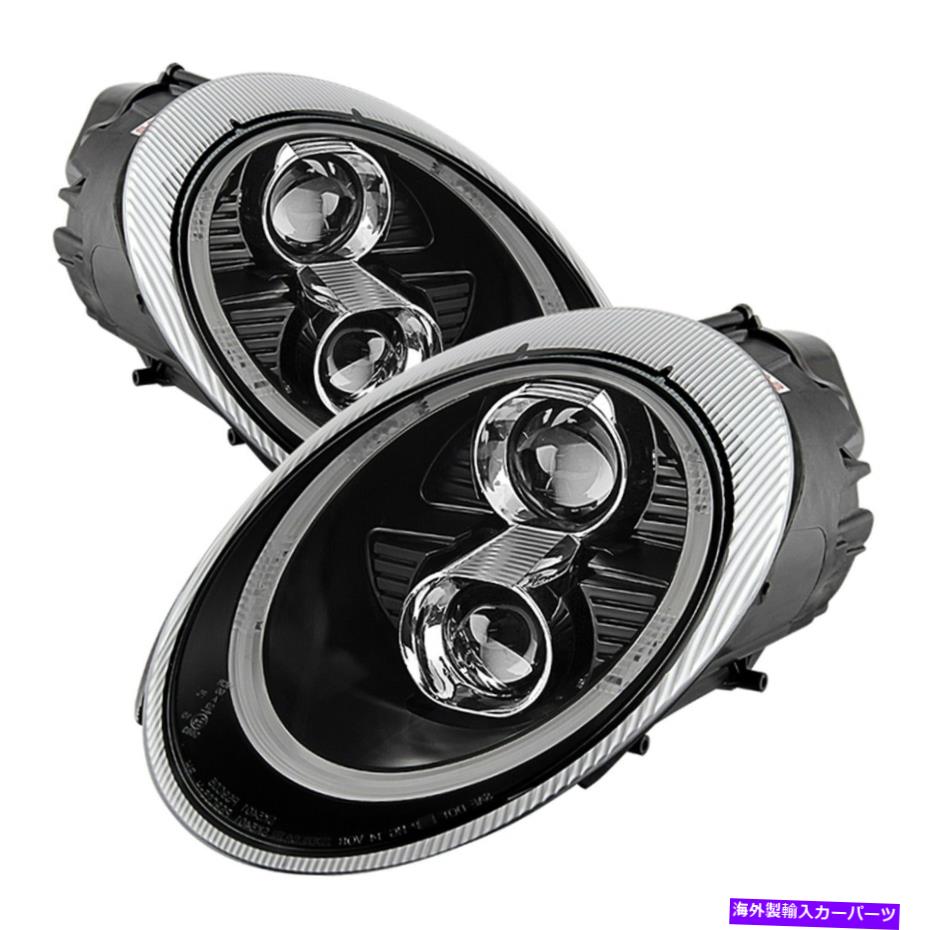 USヘッドライト Spyder Auto 5080134 DRL LEDプロジェクターヘッドライトがフィット05-09 911 Spyder Auto 5080134 DRL LED Projector Headlights Fits 05-09 911【並行輸入品】|Us Custom Parts Shop USDM