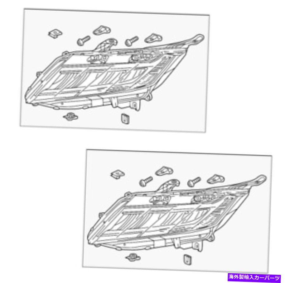 USヘッドライト ホンダオデッセイ3.5L V6のための純正ペアのセット Genuine Pair Set of Left & Right Headlight Assemblies For Honda Odyssey 3.5L V6【並行輸入品】｜Us Custom Parts Shop USDM