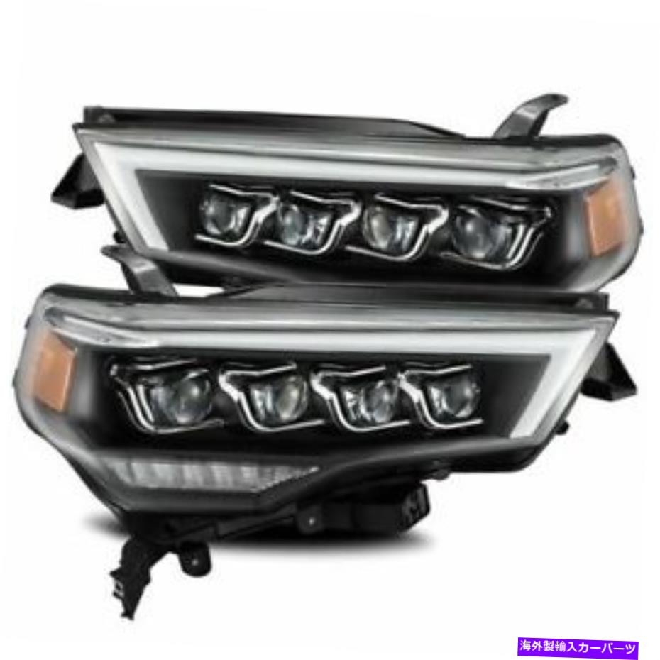 USヘッドライト アルファREX USA 880725 LEDプロジェクターヘッドライトブラックTOYOTA 4ランナーNEW Alpha Rex USA 880725 LED Projector Headlights Black For 14-20 Toyota 4Runner NEW【並行輸入品】
